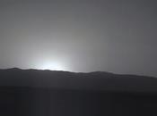 NASA Curiosity: tramonto cratere Gale