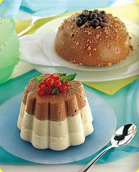 Semifreddi gourmet ai due cioccolati e caramello