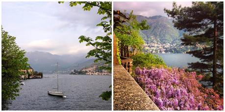 Panorami e glicini in fiore tra Cernobbio e Moltrasio - foto di Elisa Chisana Hoshi