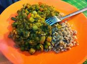 salva-cena: farro allo zenzero curry verdure