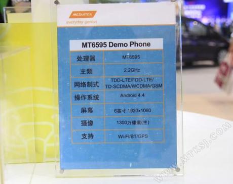 Mediatek - MT6595 - Demo Phone