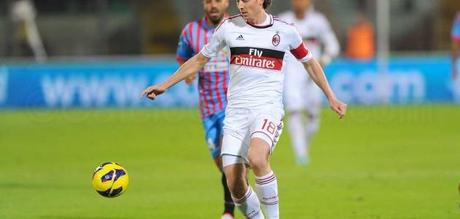 Serie A, Montolivo batte il Catania: Milan a -3 dall’EL