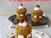 mini Victoria Sponge Cake macha fragoline bosco