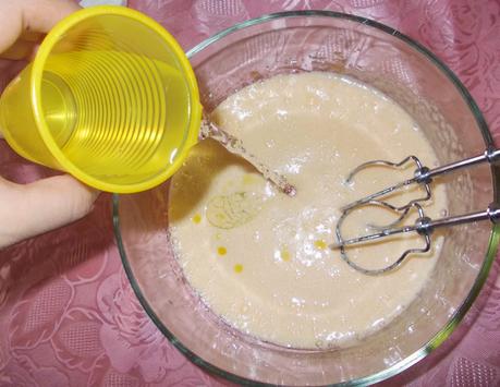 Esperimento riuscito: plumcake preparato con acqua