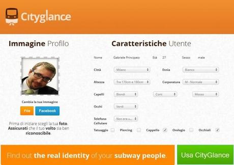 Cityglance l’app per conoscersi in metropolitana