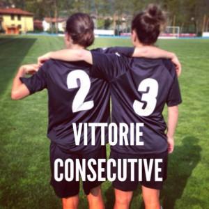 Il Brescia batte il Chiasiellis in casa e ottime la sua 23esima vittoria consecutiva. Fonte: Acf Brescia Calcio Femminile (pagina facebook)