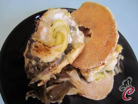 Involtini di tacchino con granella di pistacchio e chips di mela: l'importanza del presente e il valore dell'attesa