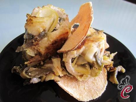 Involtini di tacchino con granella di pistacchio e chips di mela: l'importanza del presente e il valore dell'attesa