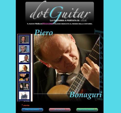 dotGuitar, il nuovo WeBlogMagazine italiano gratuito dedicato al mondo della chitarra (marzo 2014)