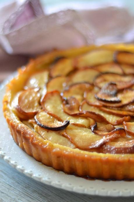 Crostata di mele e pere alla vaniglia