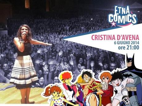 Il 6 giugno Cristina D’Avena torna ad Etna Comics Etna Comics 