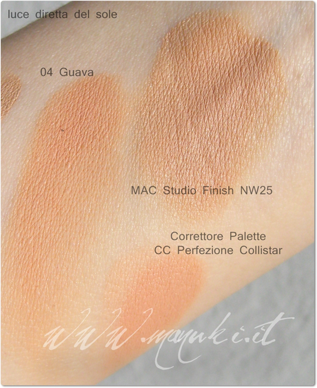 Anteprima e Swatch Nascondino Neve Cosmetics