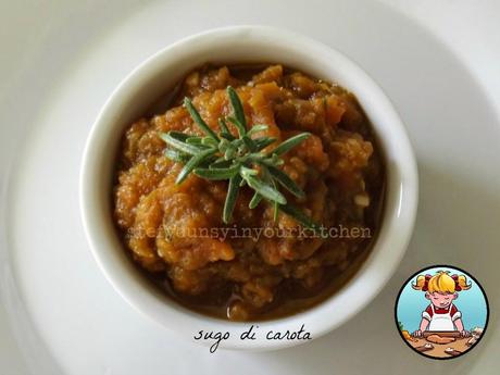 Sugo di carota