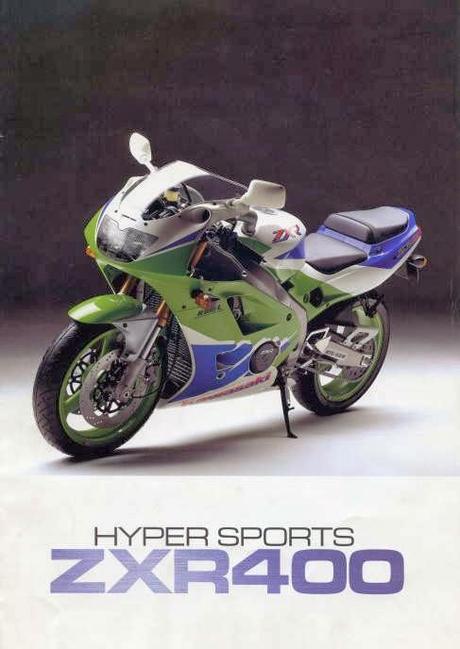 Vintage Japan Brochures: Kawasaki ZXR 400 L3 1993