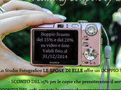 doppio Sconto offerto tutti futuri Sposi dallo studio fotografico Spose Elle