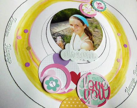 Circle Love You Layout