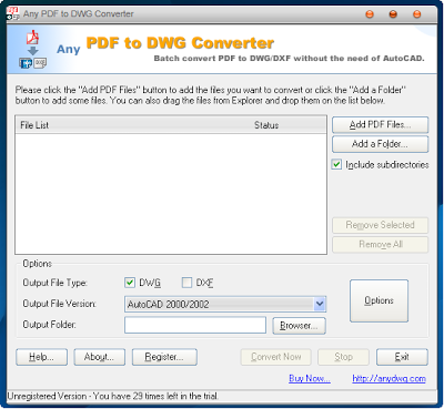 Come convertire file PDF in DWG o DXF