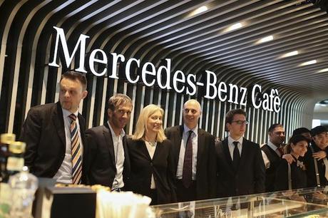 Mercedes Benz Cafe inaugurato a Fiumicino 