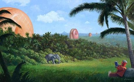 The art of Eric Joyner in-a-meadow