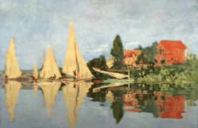 Argenteuil di Monet animata