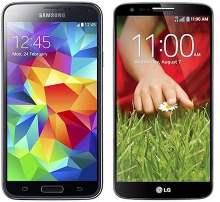 samsung galaxy s5 vs Lg g2: video confronto