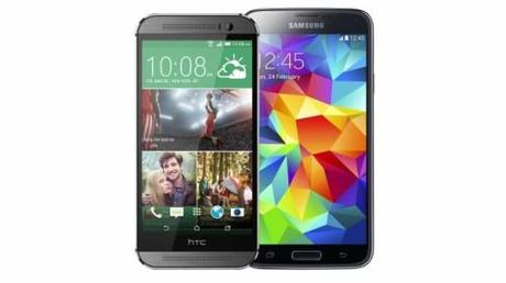 samsung galaxy s5 vs htc one m8: video confronto in italiano