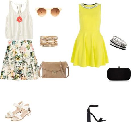 FASHION LOW COST: Yellow and Flower Power!!