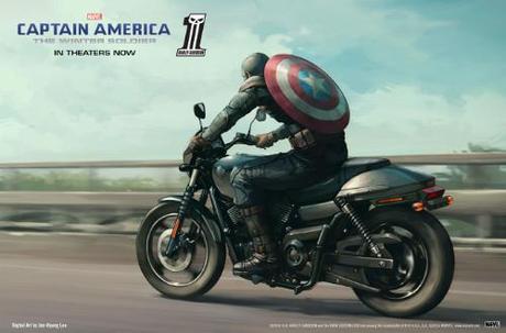 Marvel e Harley Davidson lanciano contest per mini franchise Marvel Studios Marvel Captain America: The Winter Soldier 