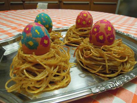 Cestini di pasta pasquali