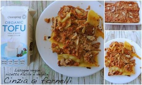 lasagne vegan ricetta facile 