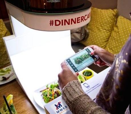 FoodBlogger: foto perfette al ristorante, con la Dinnercam: PR Stunt in Sud Africa