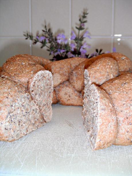 Corona di pane integrale