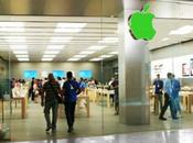 Logo Apple Store colore verde Giornata della Terra
