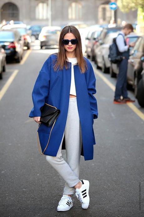 In the Street...Blu...For vogue.it...Electric Cobalt Blue #2