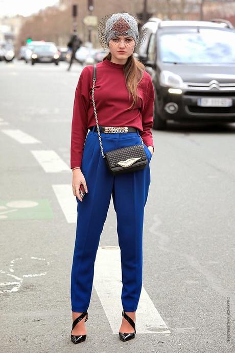 In the Street...Blu...For vogue.it...Electric Cobalt Blue #2