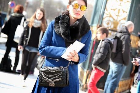 In the Street...Blu...For vogue.it...Electric Cobalt Blue #2