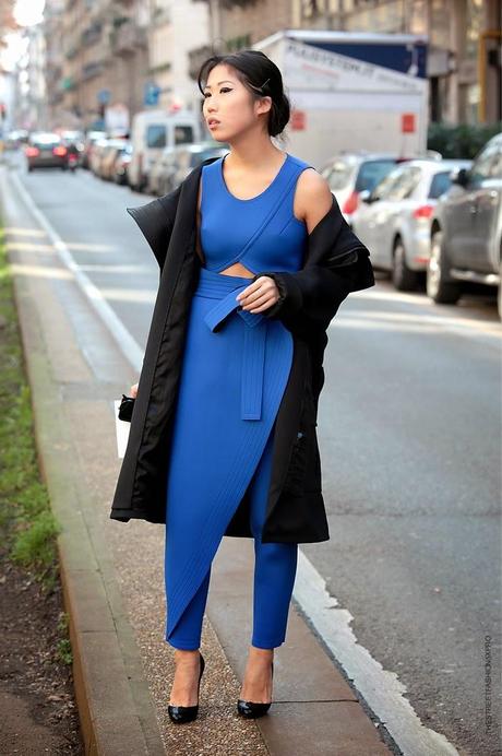 In the Street...Blu...For vogue.it...Electric Cobalt Blue #2