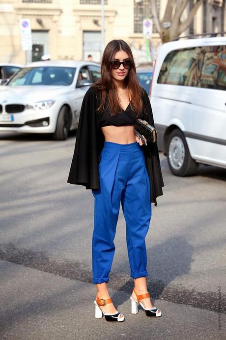 In the Street...Blu...For vogue.it...Electric Cobalt Blue #2