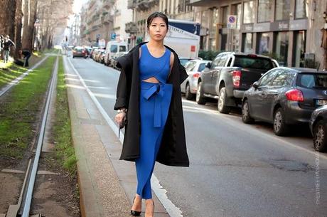 In the Street...Blu...For vogue.it...Electric Cobalt Blue #2