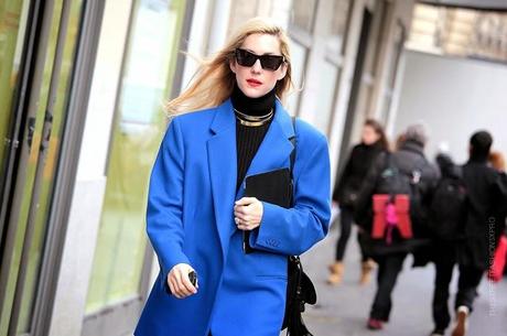 In the Street...Blu...For vogue.it...Electric Cobalt Blue #2