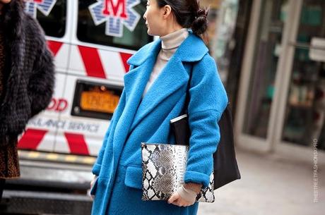 In the Street...Blu...For vogue.it...Electric Cobalt Blue #2