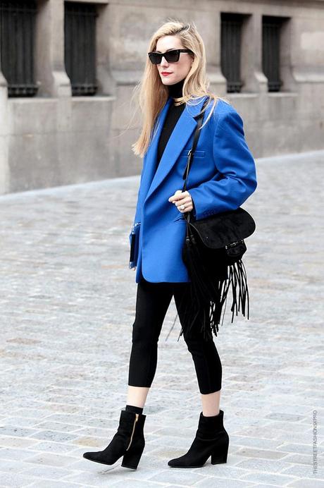 In the Street...Blu...For vogue.it...Electric Cobalt Blue #2