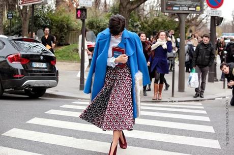 In the Street...Blu...For vogue.it...Electric Cobalt Blue #2