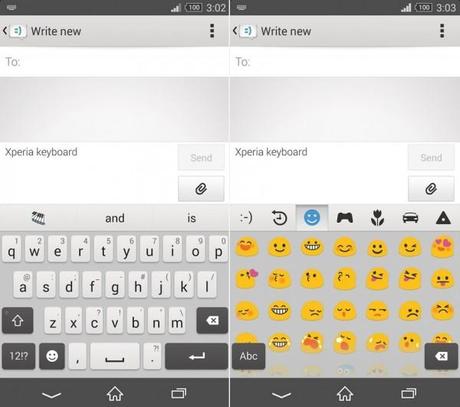 sony xperia keybord 600x532 Sony Xperia Keyboard disponibile su Google Play applicazioni  Sony applicazioni news applicazioni 