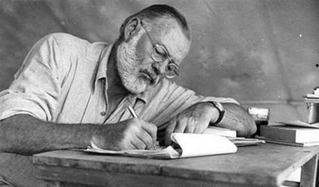 Hemingway scrive su Moleskine