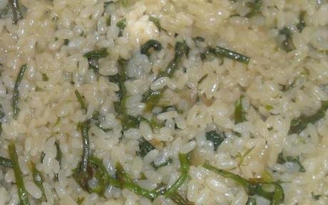 Risotto con i bruscandoli