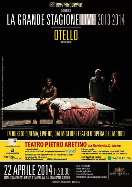 Otello dal Teatro San Carlo di Napoli