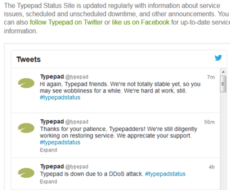 Typepad-status