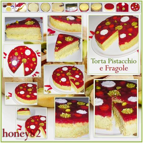 TORTA PISTACCHIO E FRAGOLE