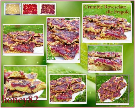 CRUMBLE ROVESCIATO ALLE FRAGOLE